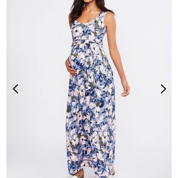 A Pea in the Pod maternity dress, floral, size XS - Picture 1 of 7